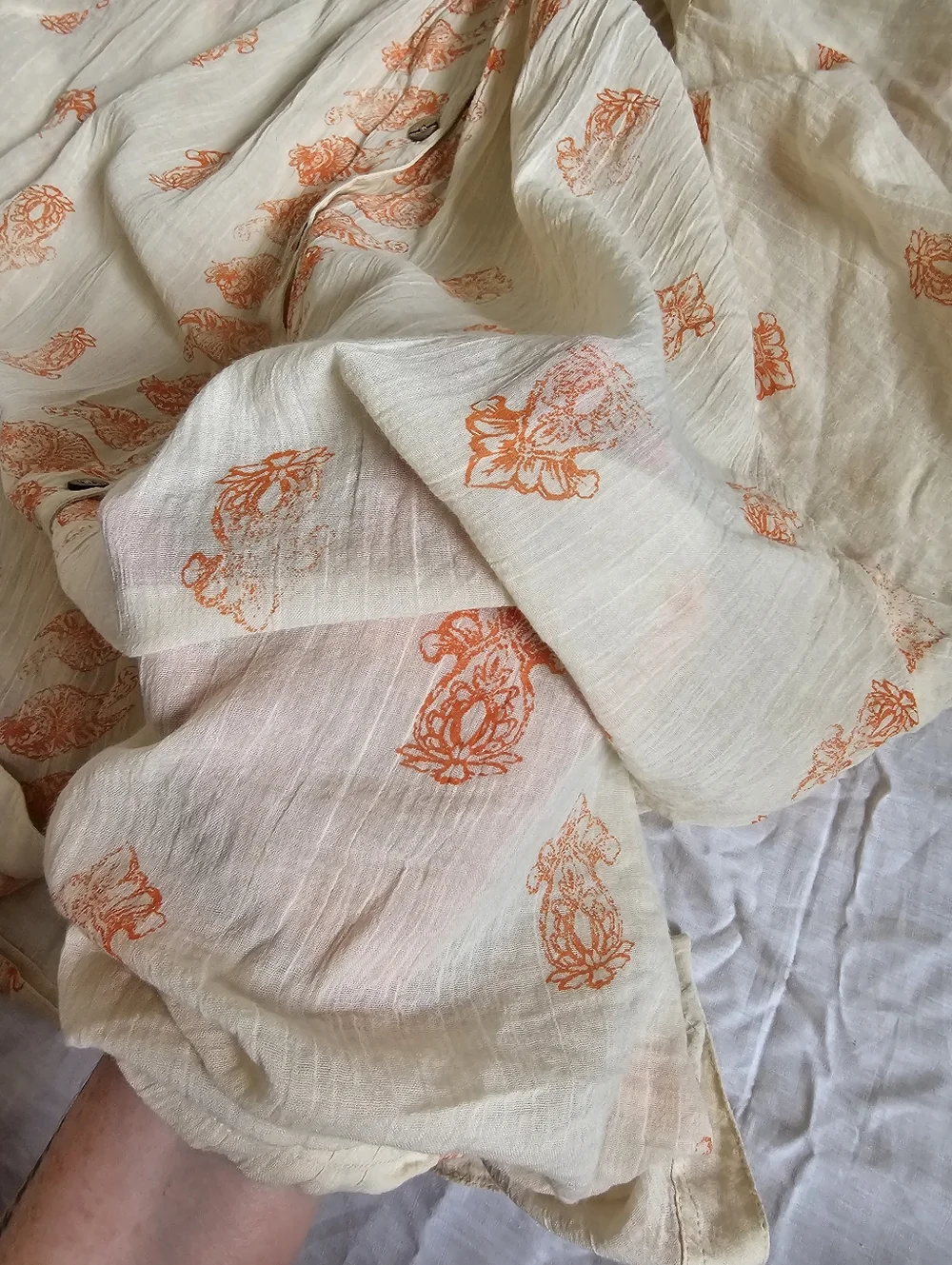 Intimately Free People M So I gathered oversized cotton sleep shirt - Picture 8 of 8